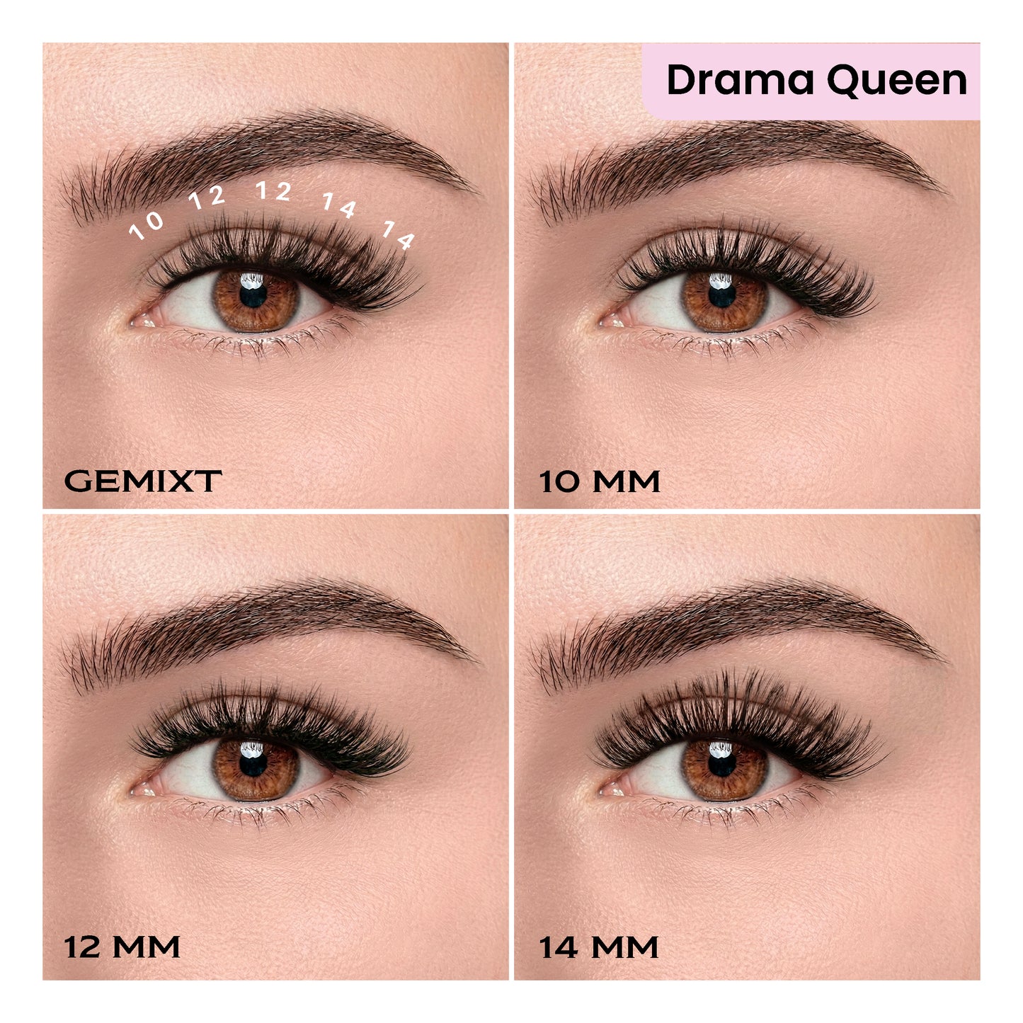 DIY trepavice - DRAMA QUEEN - 10,12,14mm
